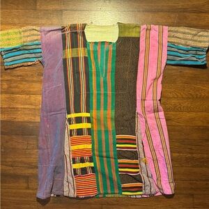 VTG 70s Handmade Patchwork Tunic